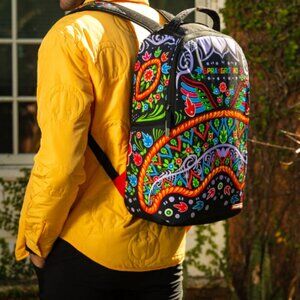Sprayground “The Valley” Backpack – Gold Zippers 18″ – NWT – Designer Streetwear